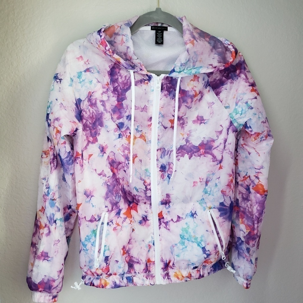 Purple windbreaker